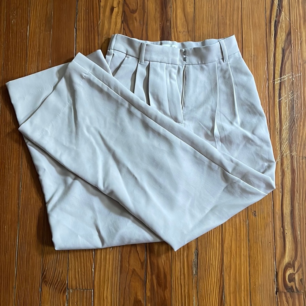 Abercrombie & Fitch Slone Tailored Trouser Pant - Light Brown/Tan